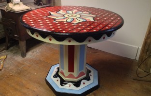 Painted table